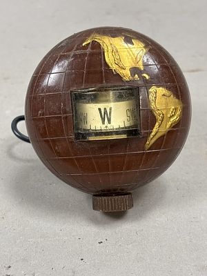 Rare Franklin World Globe Lighted Vehicle Compass. Here's a rare one! Circa 30s-40s. Really neat 