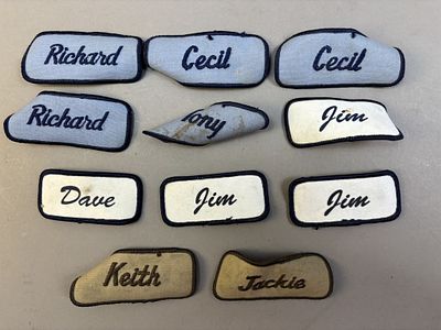 100 70s Automotive Service Car Center Name Patches. Great original assorted lot as shown. 