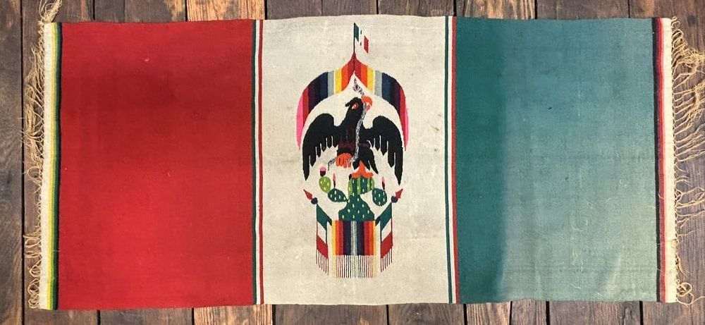 Lot 262: Antique Mexican American Indian Saddke Blanket