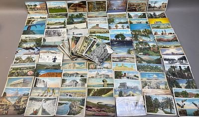 Lot of 172 1900-40s Assort Handwritten Post Cards. Measurements in photos PLEASE NOTE WE OFFER 