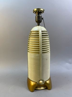 Lumitone Table Lamp Radio Mitchell Mfg Chicago. Measurements in photos PLEASE NOTE WE OFFER IN 