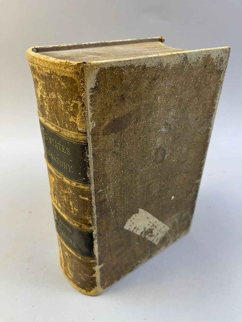 Lot 232: United States Dispensatory Wood & Bache 1865 Book