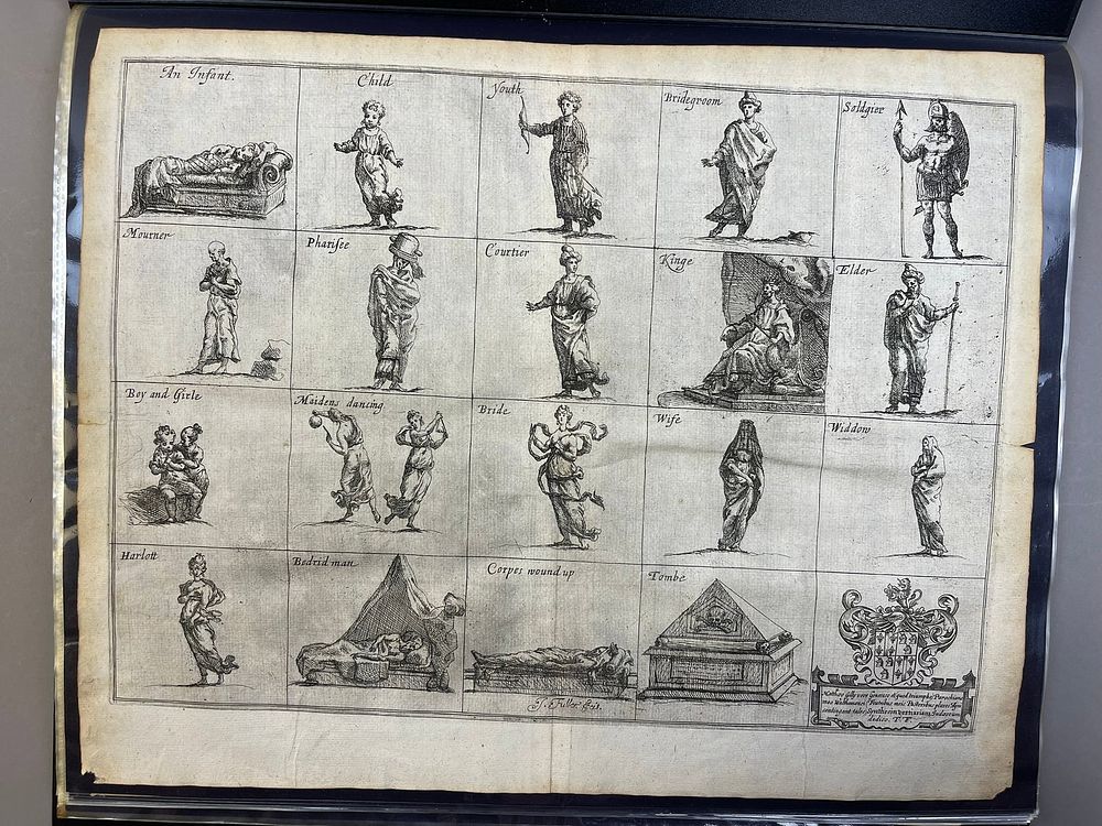 Lot 233: Antique Thomas Fuller Original Infant Child Print