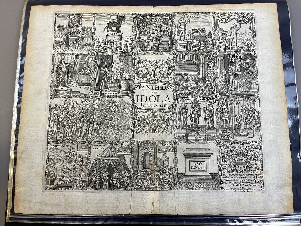 Lot 235: Pantheon Sive Idola Judaeorum Robert Vaughan