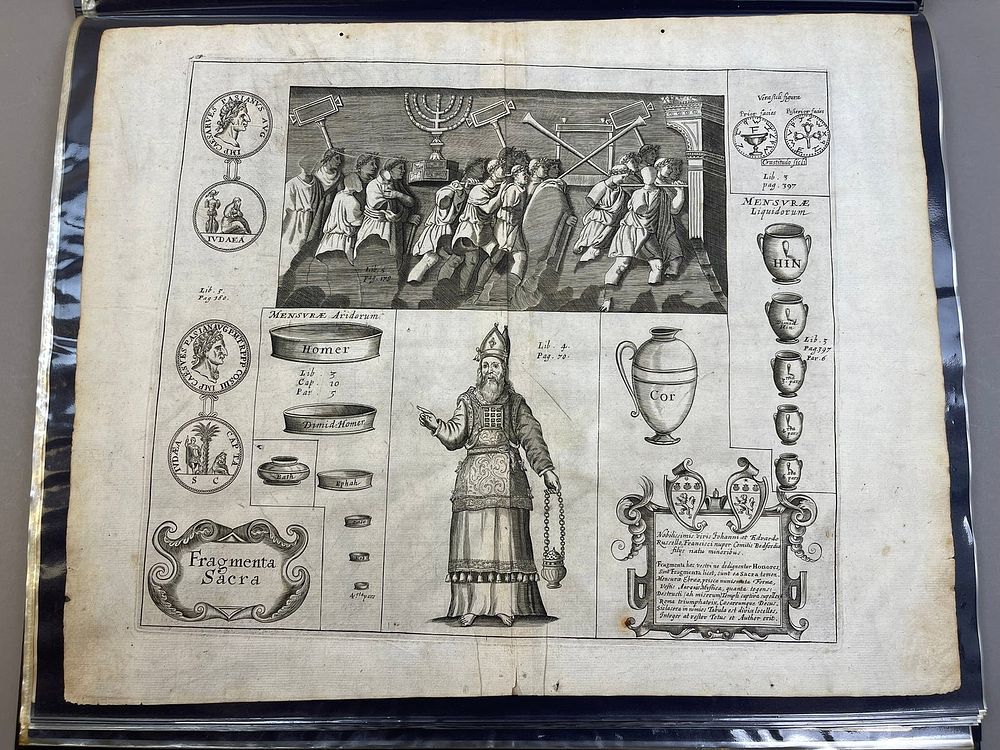 Lot 236: Antique Fragmenta Sacra Thomas Fuller Engraving