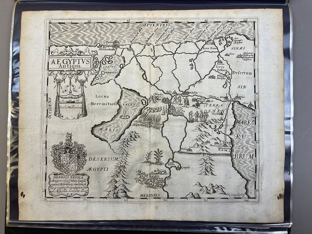 Lot 239: 17Th Century Ancient Egypt Engraving Thomas Fuller