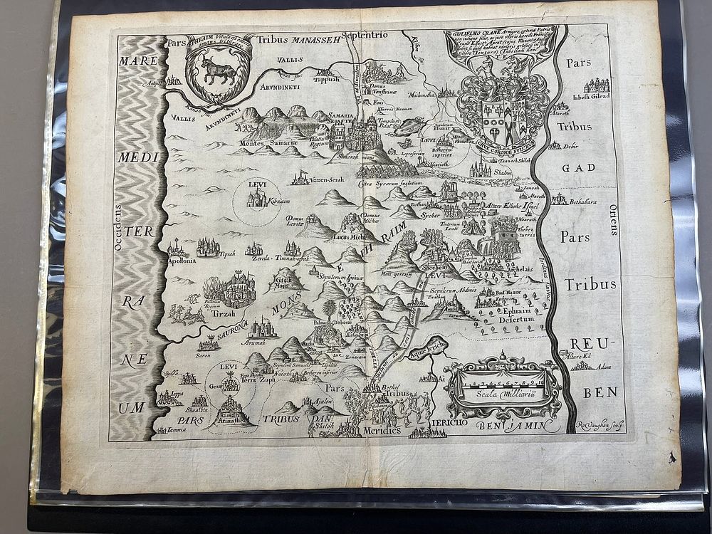 Lot 247: Tribe Of Ephraim Holy Land T. Fuller Engraving