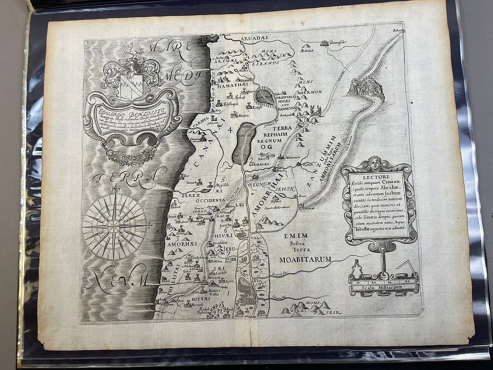 Lot 249: Behold The Ancient Canaan Thomas Fuller Engraving