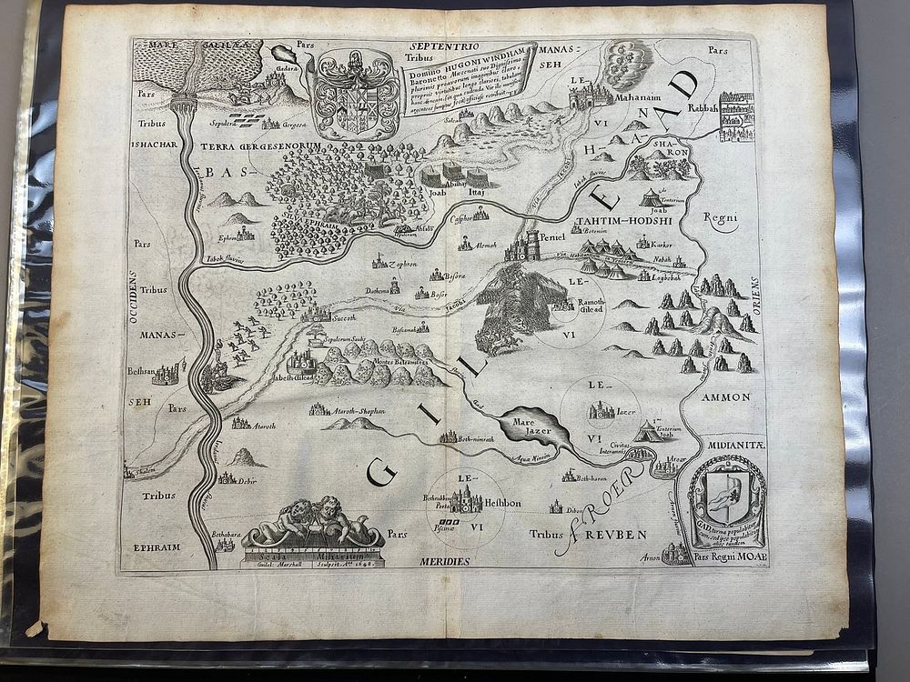 Lot 251: Pisgah Sight Of Palestine Thomas Fuller Engraving