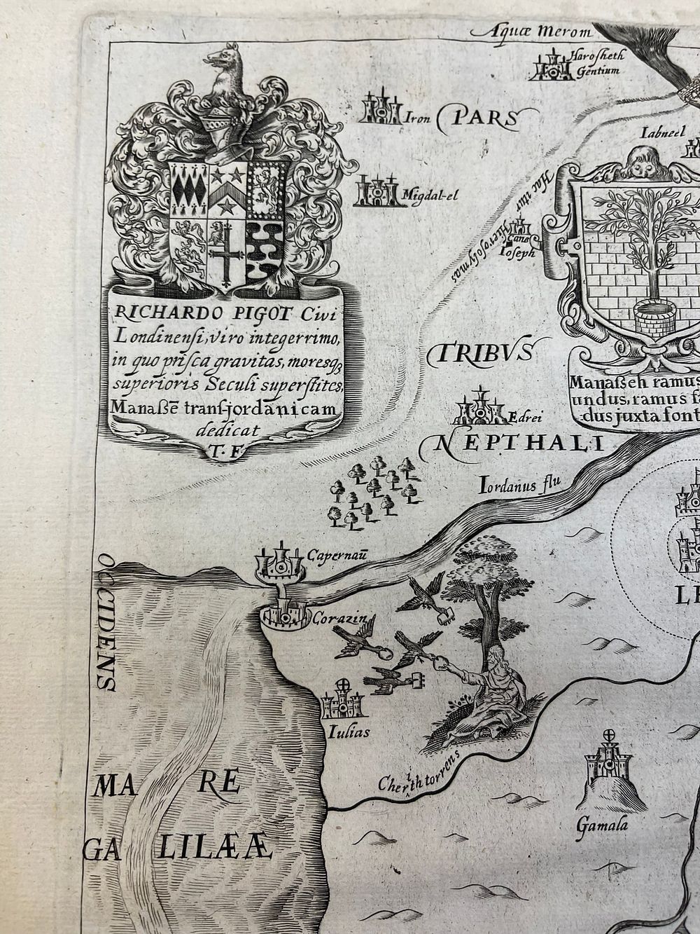 Lot 252: Londons Thomas Fuller Manasseh Original Engraving