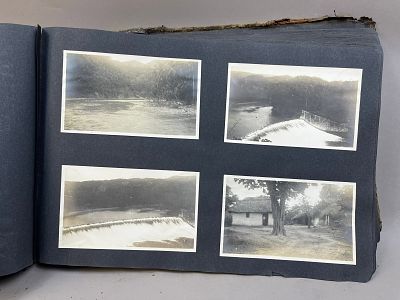 Round Lake Adrian Michigan Dawson Family Scrapbook. Measurements in photos PLEASE NOTE WE OFFER 