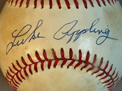 Luke Appling Signed Rawlings ONL Feeney Baseball. Great single signed ball. Condition: PLEASE 