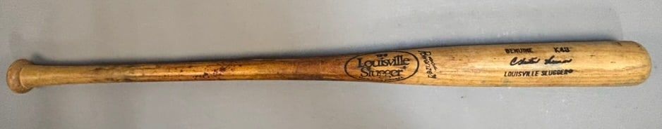 Lot 157: Chet Lemon Detroit Tigers Game Used Baseball Bat