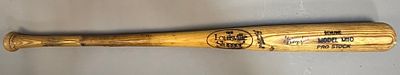 George Kell Signed Game Used M110 Baseball Bat. 34.5" in length x 34.3 ounces. Game used bat 