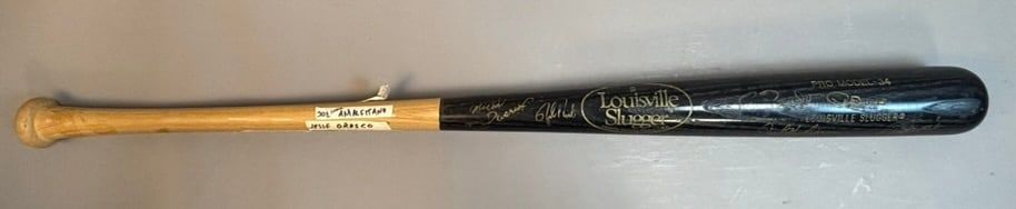Lot 167: 1988 Los Angeles Dodgers Team Signed Bat 19 Autos