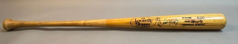 Lot 180: 1980 Dale Murphy Game Used Signed Braves Bat