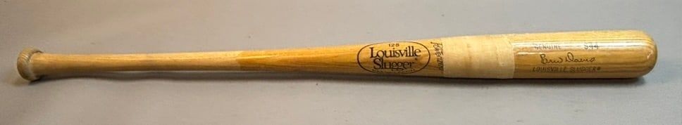 Lot 182: Eric Davis S44 Game Used 34.5" H&B Baseball Bat