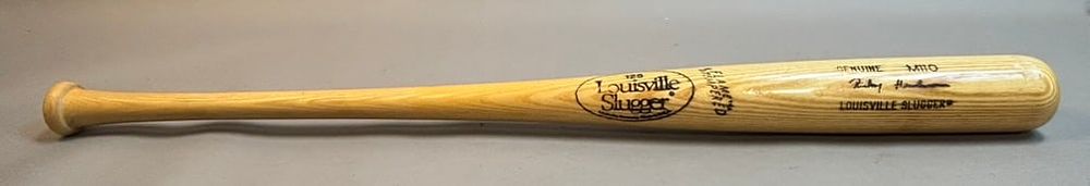 Lot 185: Rickey Henderson M110 34" Pro Model Baseball Bat