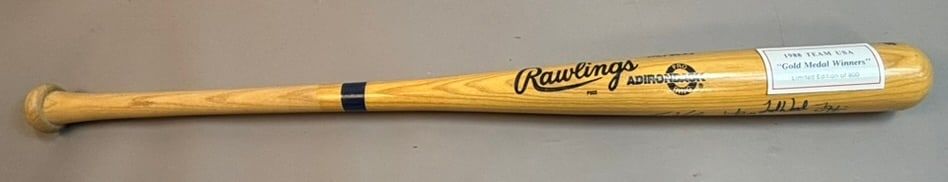 Lot 195: 1988 Team USA Gold Medal Winners Baseball Bat