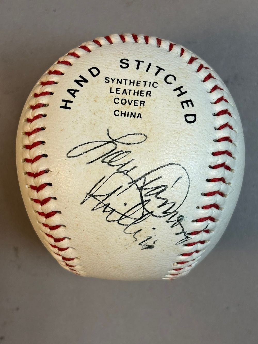 Lot 210: Dunlop LOU DIAMOND PHILLIPS Signed Baseball