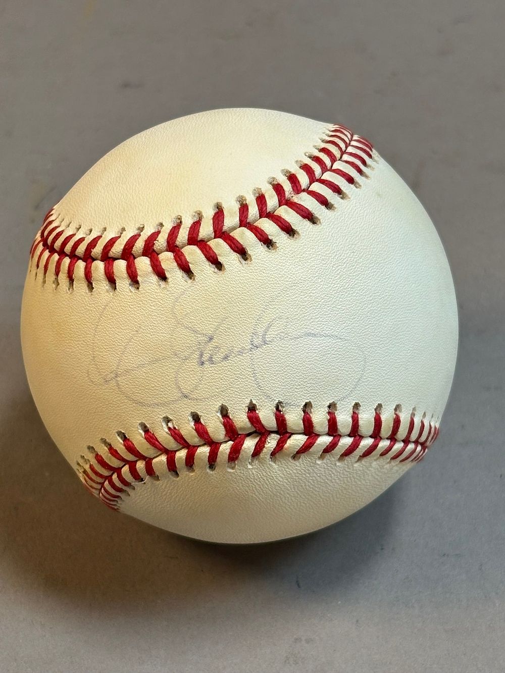 Lot 214: Dennis Eckersley Signed Brown Costa Rica Baseball