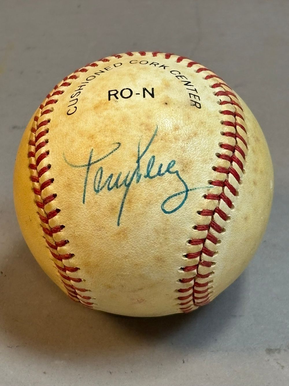 Lot 250: Tony Perez Single Signed Rawlings Feeney Ball
