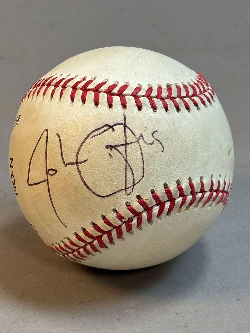 Lot 257: Single Signed Rawlings William White Baseball