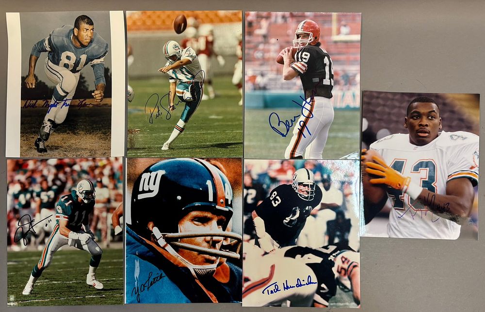 Lot 287: Lot 7 NFL Star Autographs Ted Hendricks 8x10