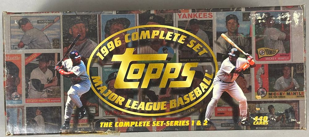 Lot 320: 1996 Topps Complete MLB Baseball Card Set NIP MIP