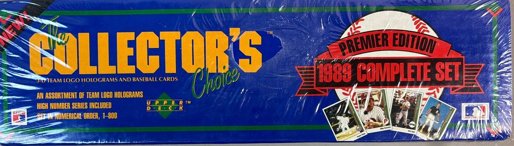 Lot 359: MIP 1989 COMPLETE FACTORY SET UPPER DECK GRIFFEY