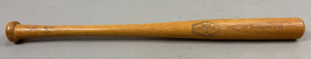 Lot 417: Willie Mays Mini Adirondack 302 18" Baseball Bat