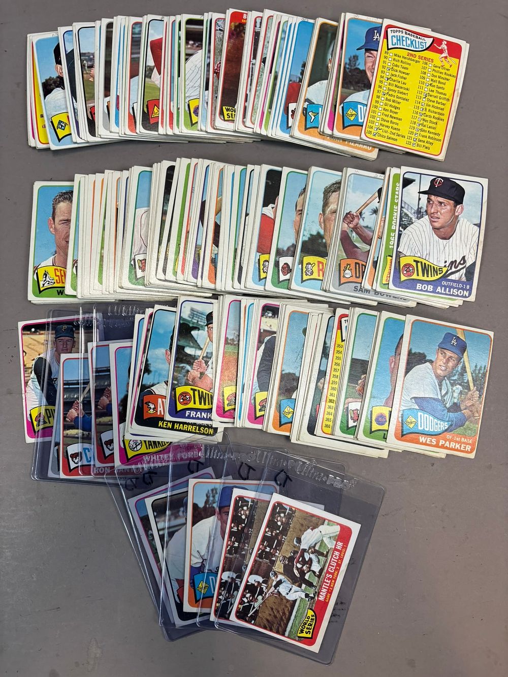 Lot 484: 230+ 1965 Topps Lot Baseball Card Partial Set