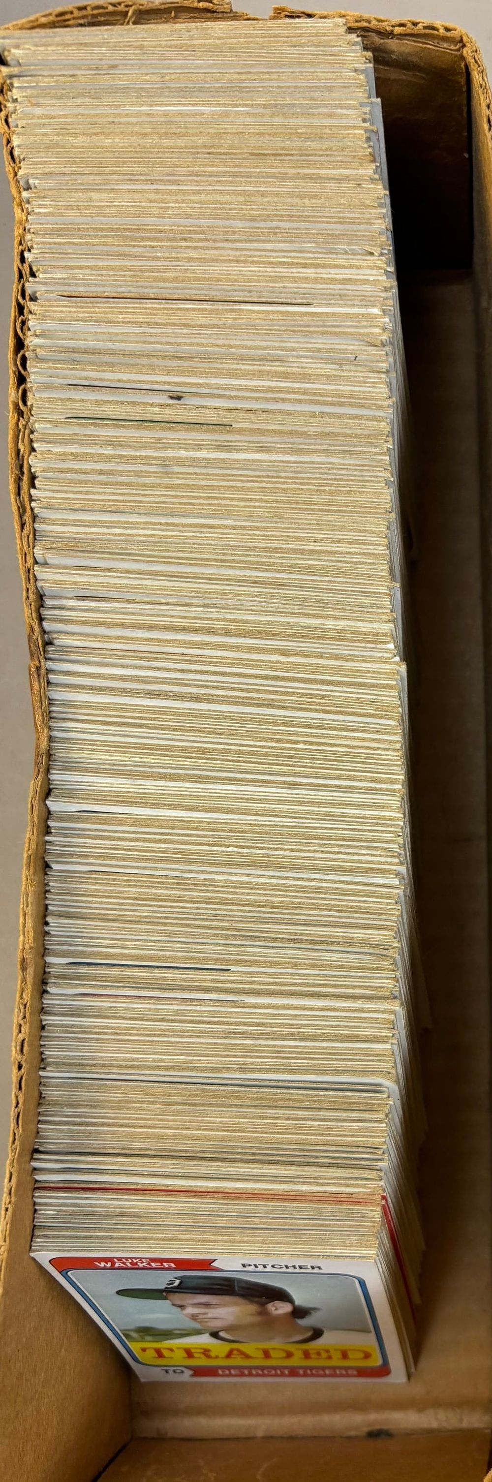 Lot 508: 1974 Topps Baseball Partial Card Set Lot & Dupes