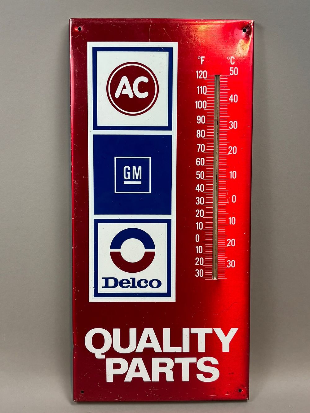 Lot 3B: AC DELCO GM General Motors Quality Parts Thermometer