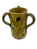 Rare Pennsylvania Lancaster? Decorated Yellow ware Yellowware Pottery Loving Cup. A Pennsylvania Image - 2