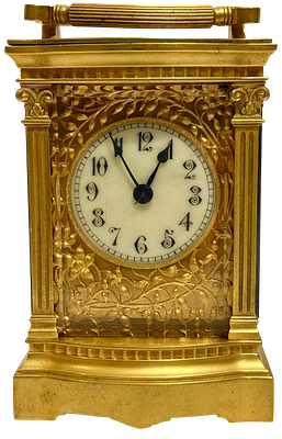 Late 19th Century Japy Freres French Carriage Clock. A breathtaking, late 19th Century, Japy 