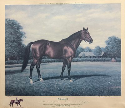 Richard Stone Reeves (American, 20th C) -Nijinksy II- Limited Edition Print Pencil Signed. Richar 