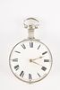 A. SELIG, PENZANCE. A GEORGE III SILVER PAIR CASED VERGE POCKET WATCH, the two plain silver Image - 4