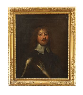 A 17TH / 18TH CENTURY OIL ON CANVAS HALF-LENGTH PORTRAIT OF JAMES GRAHAM 1ST MARQUESS OF 