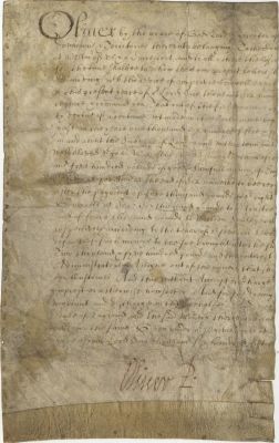 CROMWELL OLIVER: (1599-1658) Lord Protector of the Commonwealth of England, Scotland & Ireland 