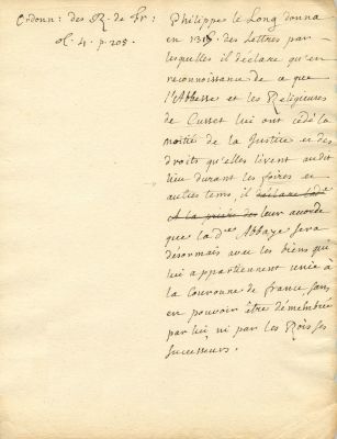 ROUSSEAU JEAN-JACQUES: (1712-1778) French Writer and Philosopher. An interesting autograph 