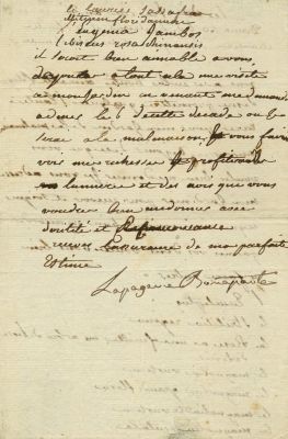 BEAUHARNAIS JOSEPHINE DE: (1763-1814) Empress of the French 1804-14, the first wife of Napoleon I. 