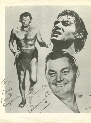 WEISSMULLER JOHNNY: (1904-1984) American Actor, famous for his role as Tarzan in various 