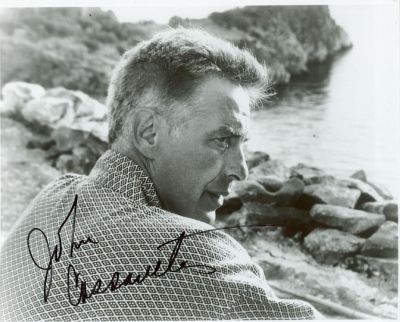 CASSAVETES JOHN: (1929-1989) Greek-American Actor and film Director. Signed 10 x 8 photograph 