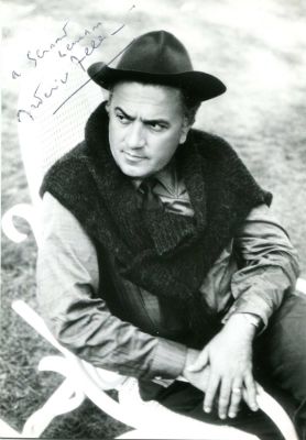 FELLINI FEDERICO: (1920-1993) Italian Film Director. Academy Award winner. Signed and inscribed 