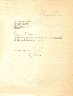 WELLES ORSON: (1915-1985) American Actor & Film Director, Academy Award winner. An excellent 