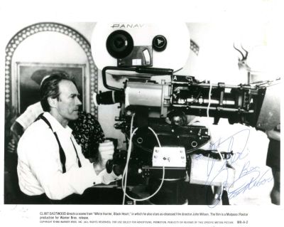 EASTWOOD CLINT: (1930- ) American Actor and film Director. Academy Award winner. Signed 10 x 8 