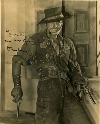 FAIRBANKS SNR. DOUGLAS: (1883-1939) American Actor, Academy Award winner. A good vintage signed 