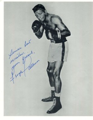 PATTERSON FLOYD: (1935-2006) American Boxer, World Heavyweight Champion 1956-59, 1960-62. 
