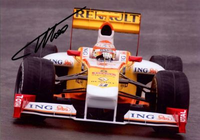 FORMULA ONE: Fernando Alonso (1981- ) Spanish Motor Racing Driver, Formula One World 